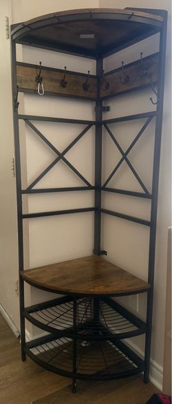 Corner rack coat hanger