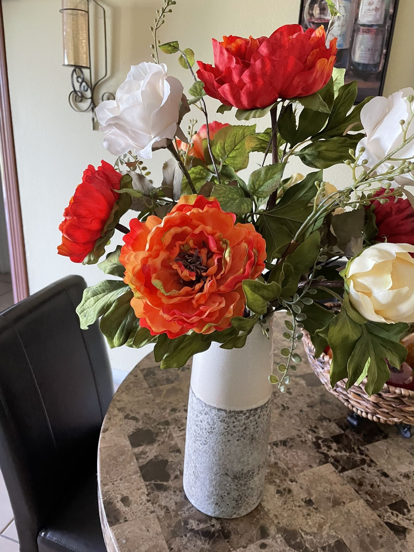 Adorno Floral BĂșcaro Y Flores Hobby Lobby
