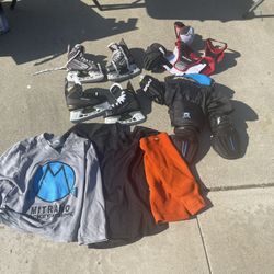 Boys Ice hockey Gear!