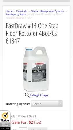 Janitorial products