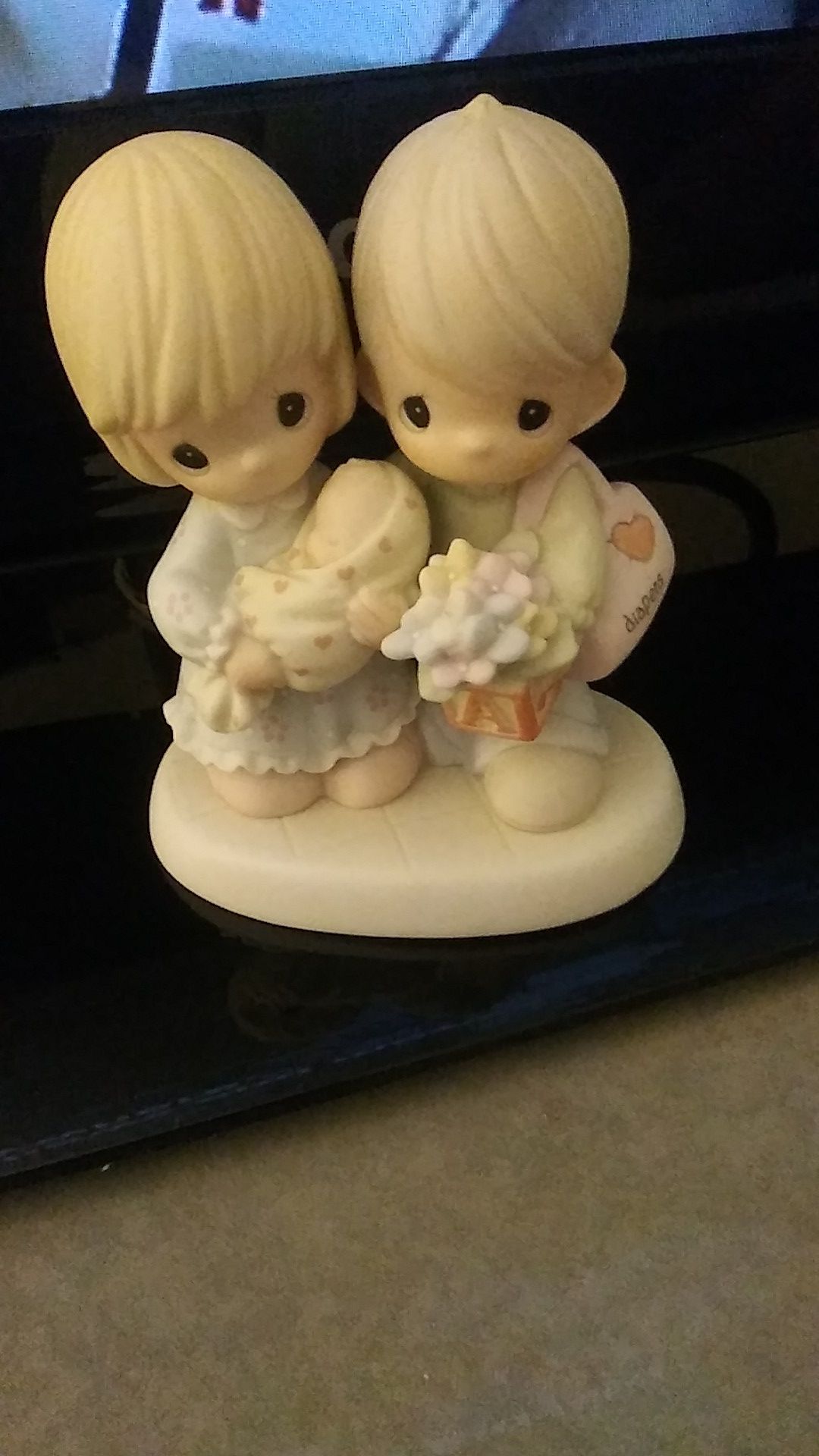 Precious Moments blessed with a miracle