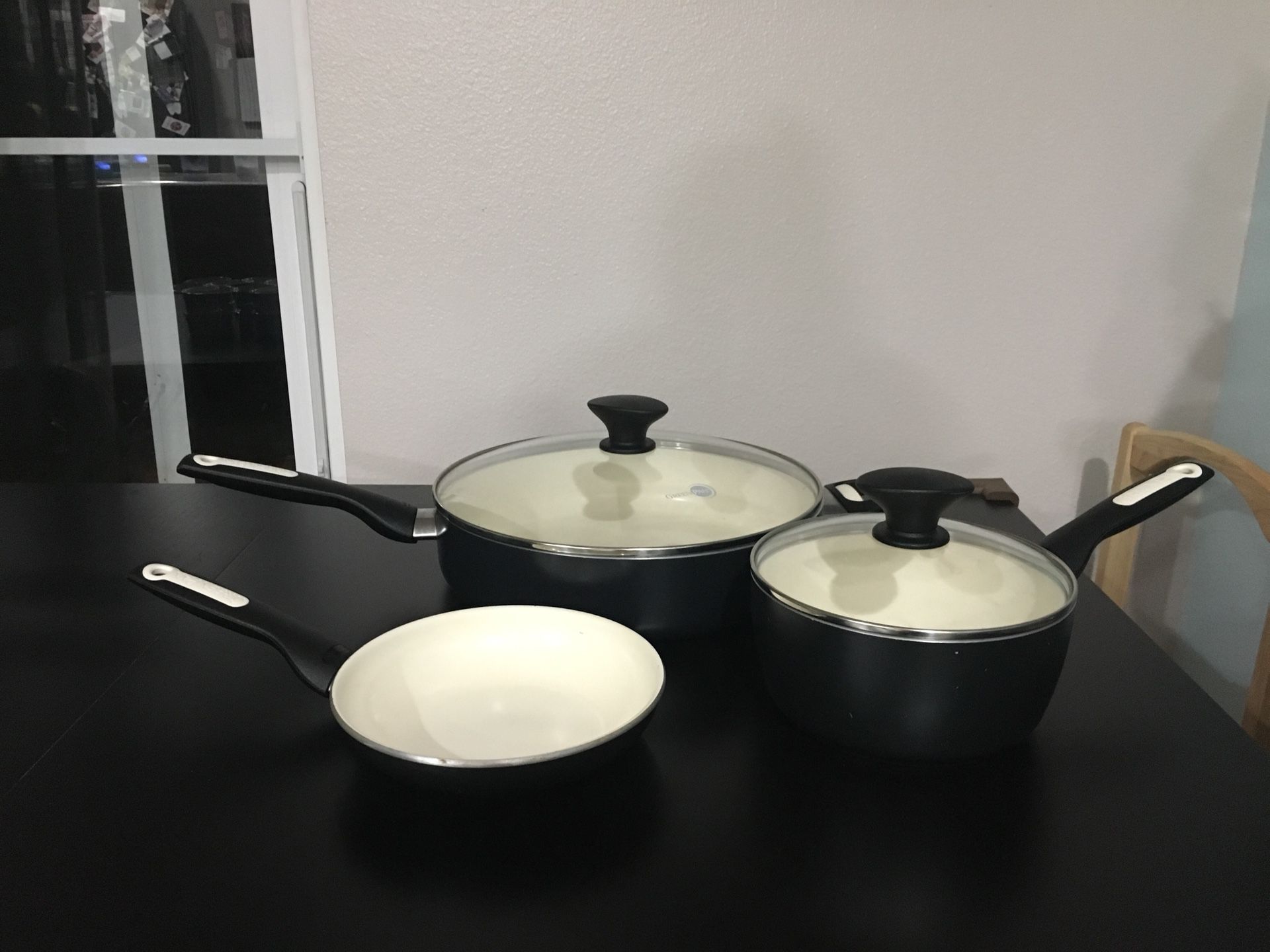Green pan cookware
