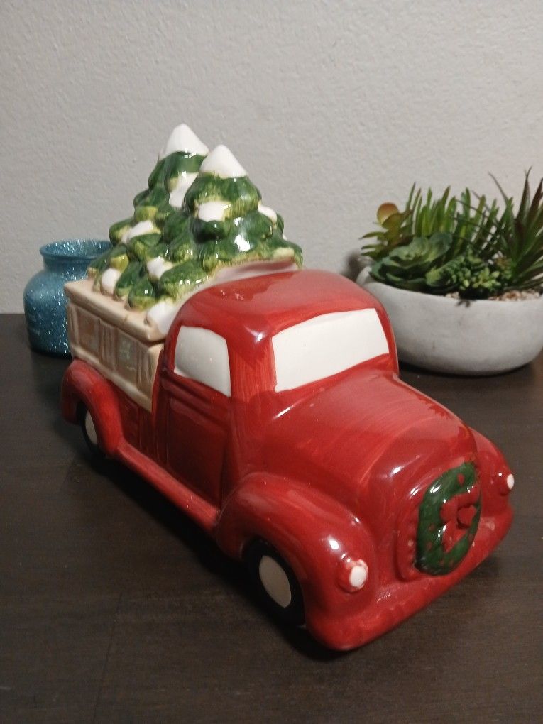 🍪🍪🎅🤶Beautiful Christmas cookie jar!🎅🤶🍪🍪