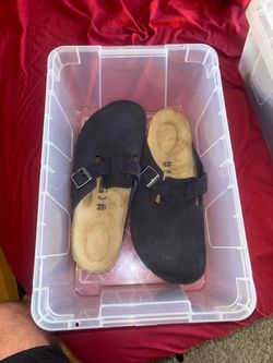 Mens Birkenstock Clogs Size 13 corduroy midnight (only worn once)