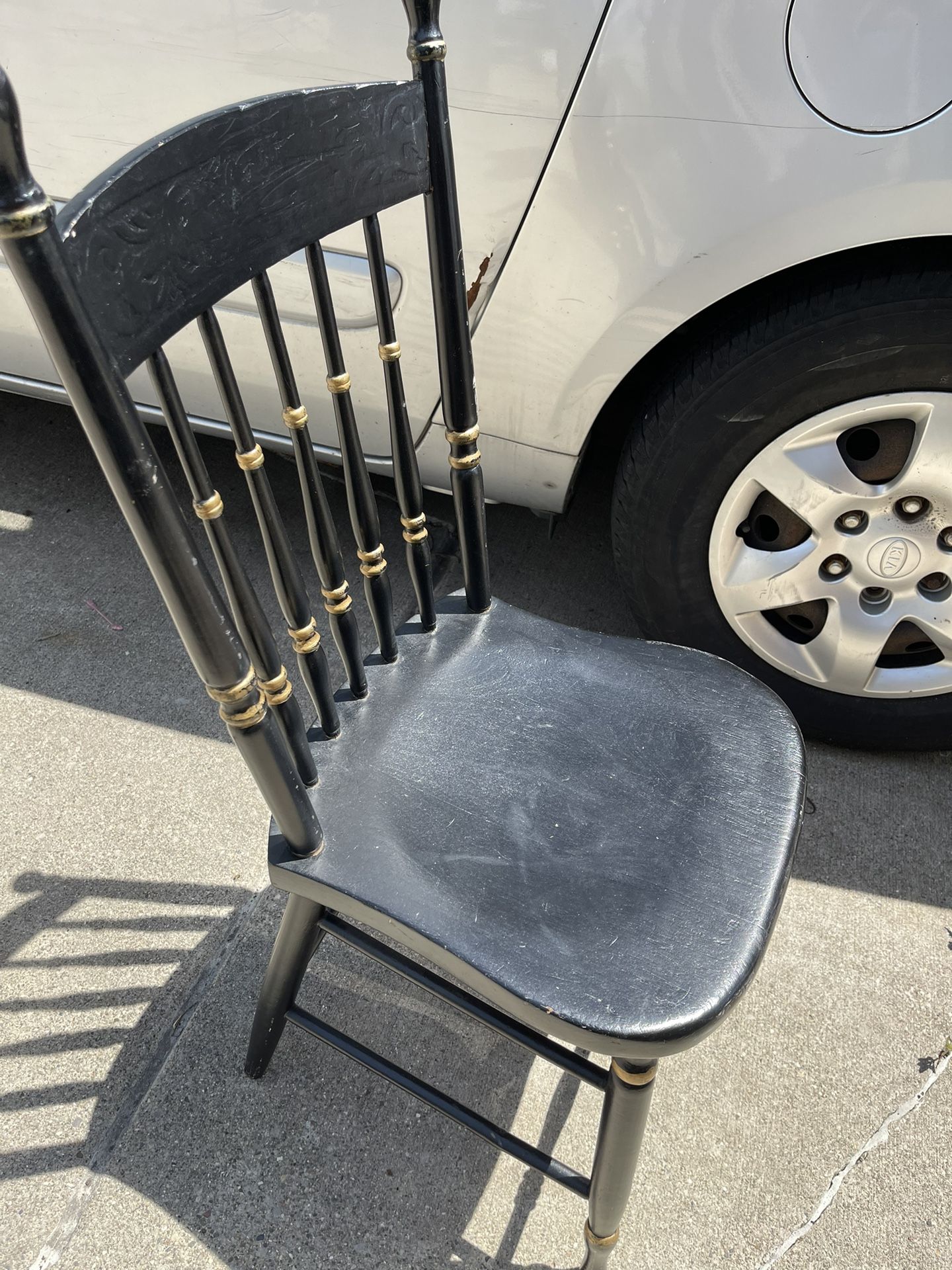 Solid Wood Kids Chair Great Condition