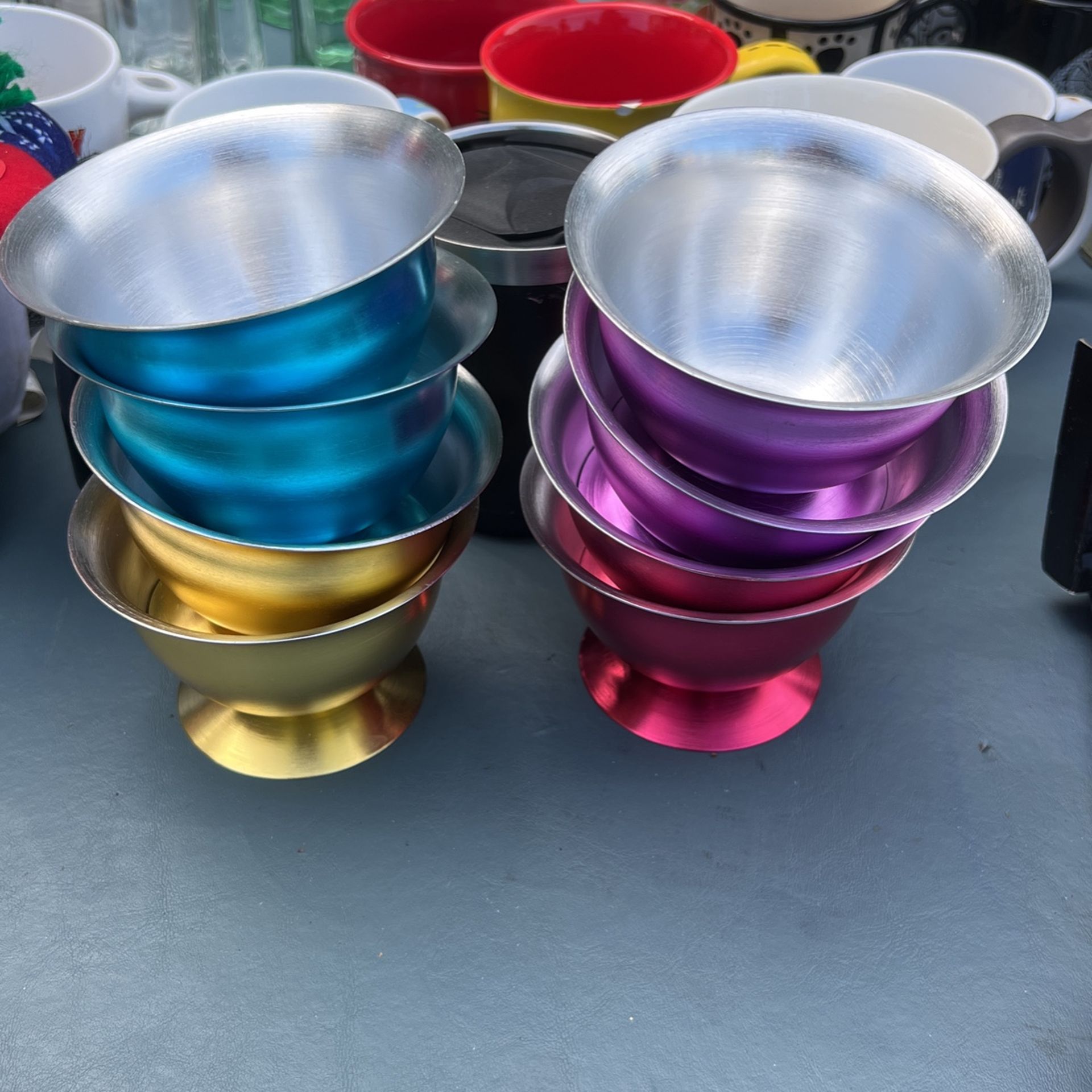 Vintage Ice Cream Cups