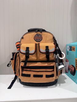 Tool Backpack with Laptop Pocket
