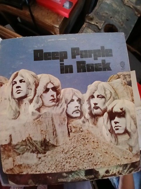 Vintage Rare Vinyl Rock Albums 