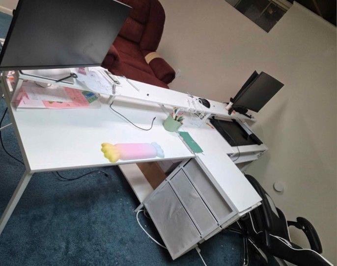 Large 2 Person Desk