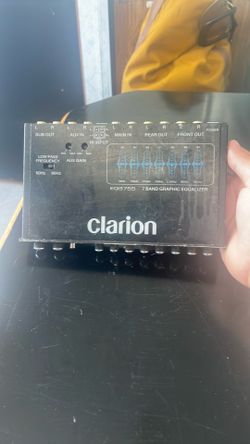 EQS 755 7 Brand Graphic Equalizer