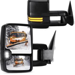 Towing Mirrors Fit for 2003-2006 Chevy Silverado GMC Sierra 1500 