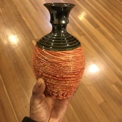 Textured Ceramic Bottle Saki Tokkuri 