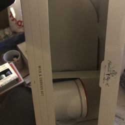 Hearth & Hand Milk And Cookies Dish Set