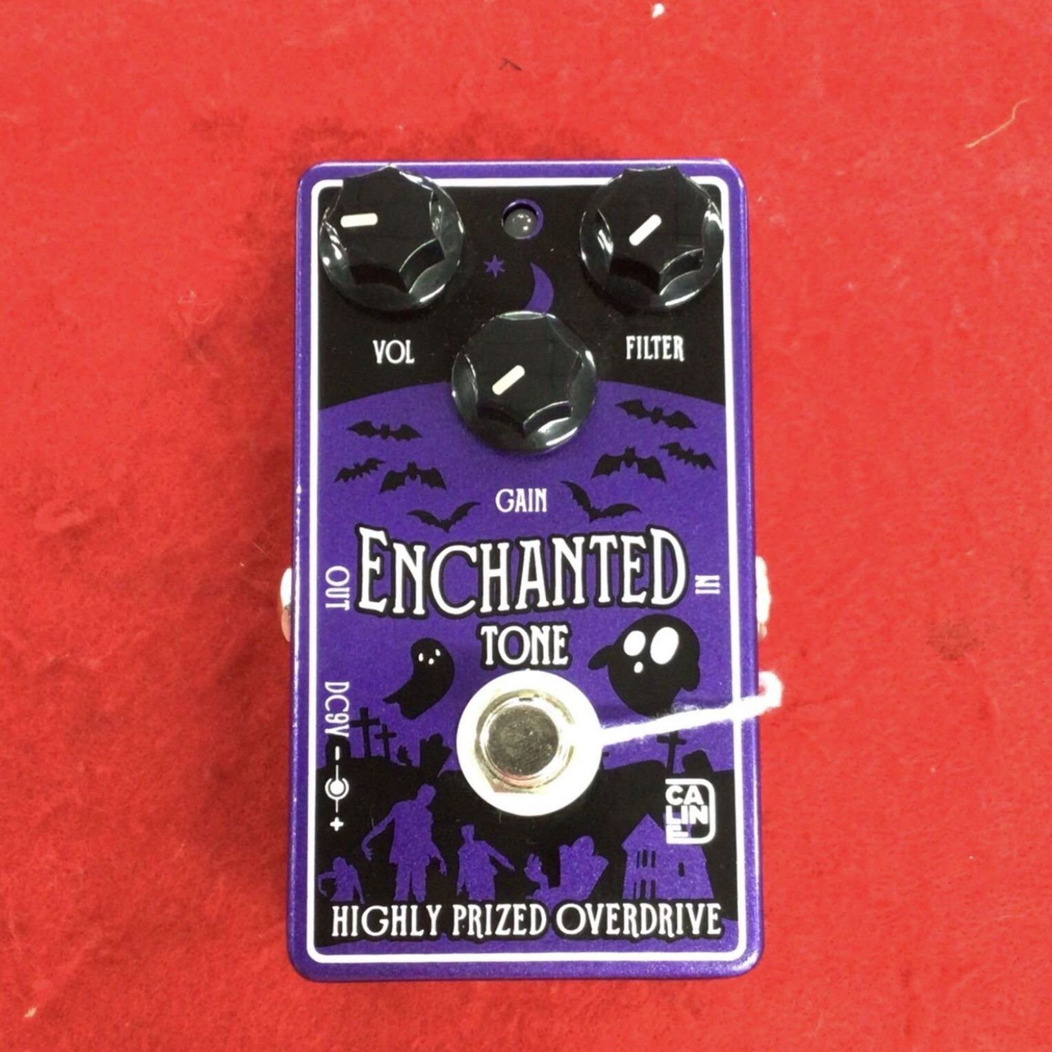 Caline CP-511 Enchanted Tone Overdrive Guitar Effect Pedal True Bypass Aluminum Alloy Casing π΅ π³ π΅ Cash and Card Accepted