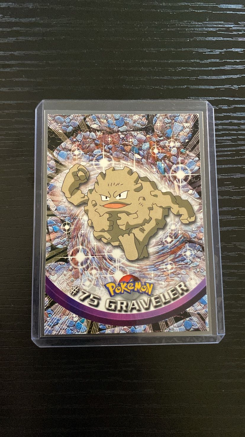 Pokemon Topps Card Graveler