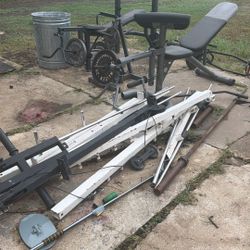Weights Bench Smith Machine 