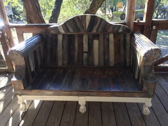 Reconstructed Victorian Couch