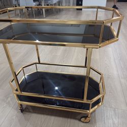 Beaminster Metal Bar Cart
