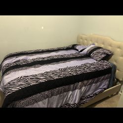 Queen Size Bed Frame And Mattress 