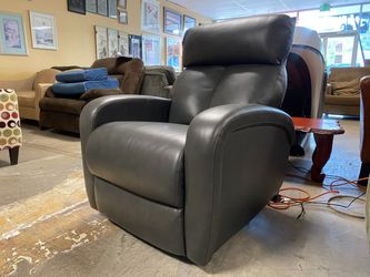 Dark Grey Power Reclining Armchair