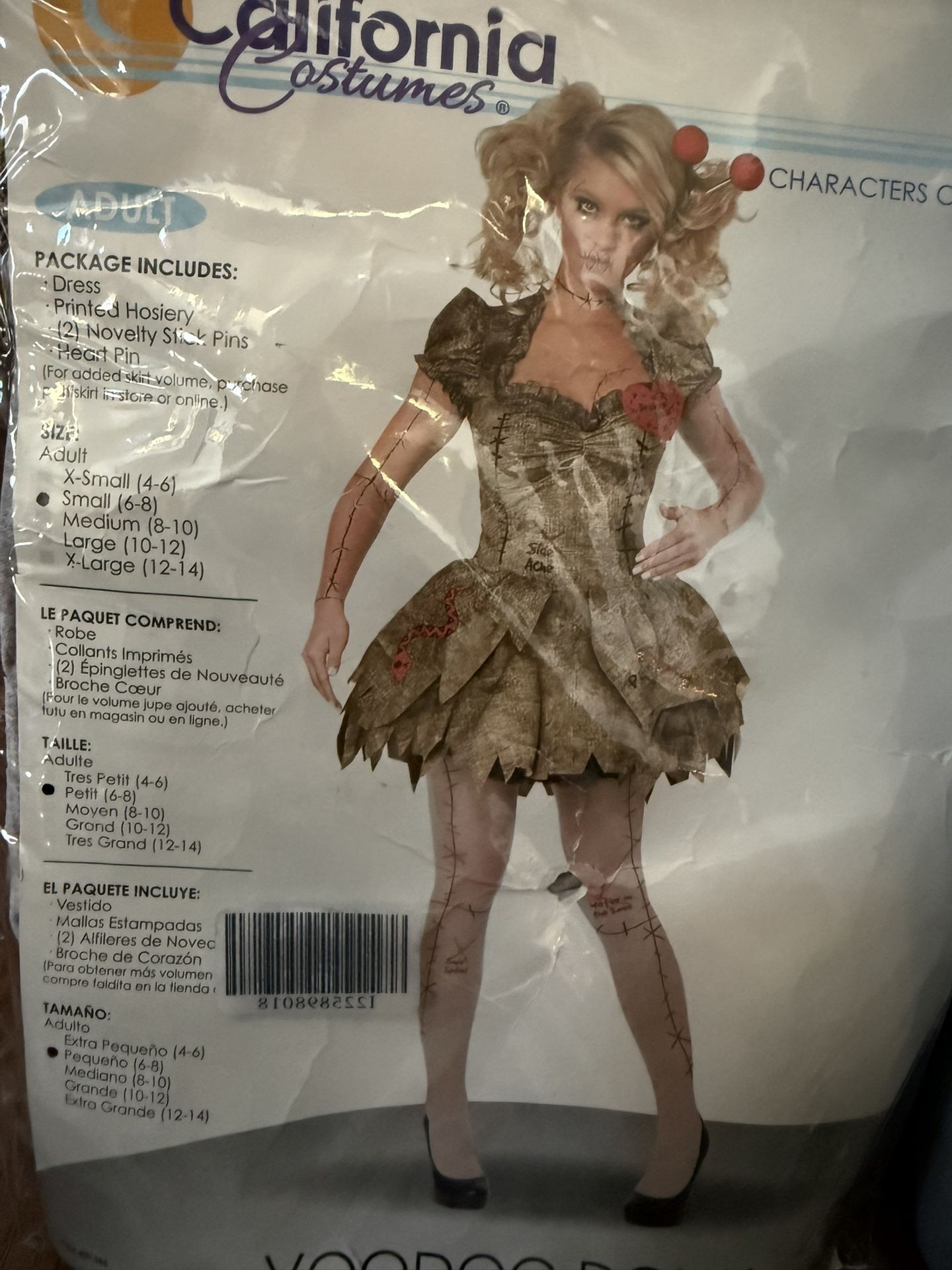 Halloween Costume Voodoo Doll