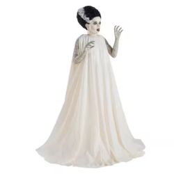 6Ft Animated LED Bride of Frankenstein Halloween Animatronic Servo Prop