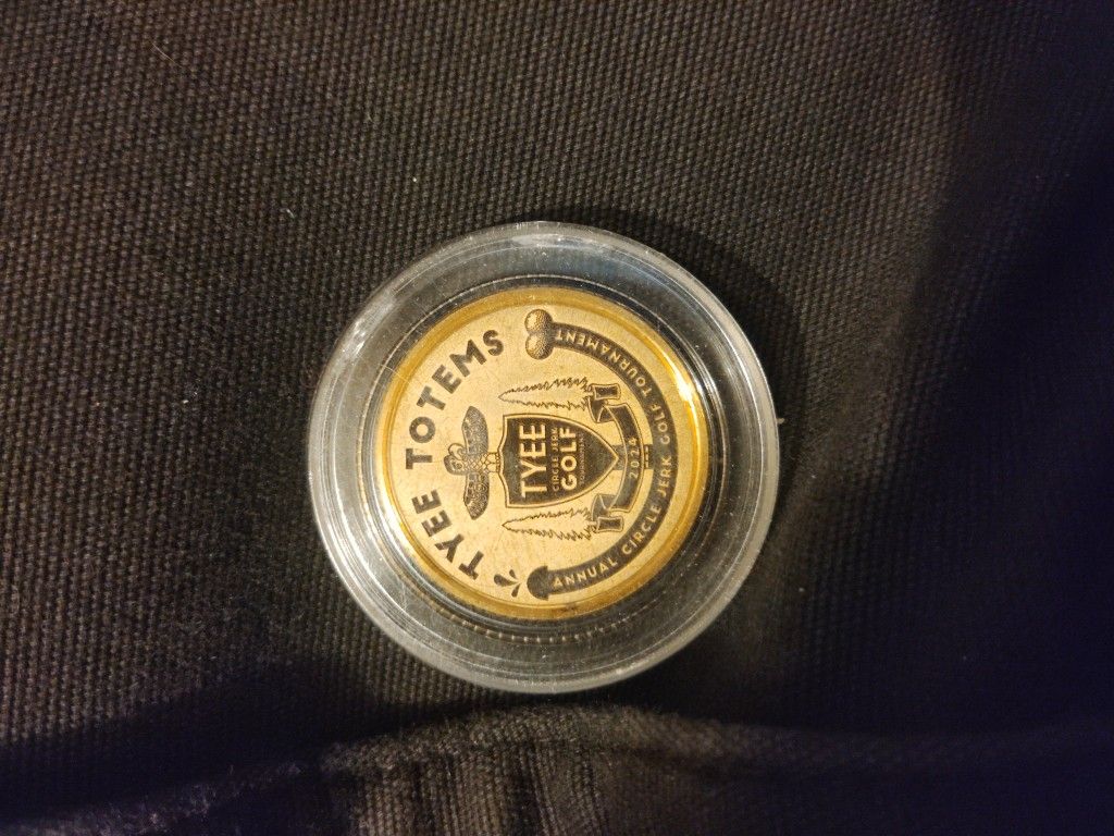 Tyee Totems Gold Tournament WinnersToken Coin
