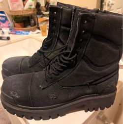 Balenciaga Striker Boots Black