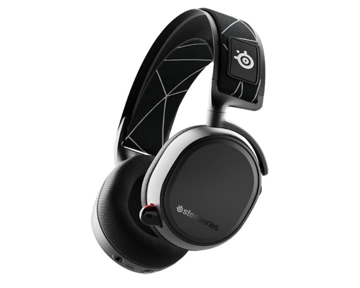 SteelSeries Arctis 9 Dual Wireless Gaming Headset – Lossless 2.4 GHz Wireless + Bluetooth – 20+ Hour Battery Life – For PC, PS5, PS4, Bluetooth,Black
