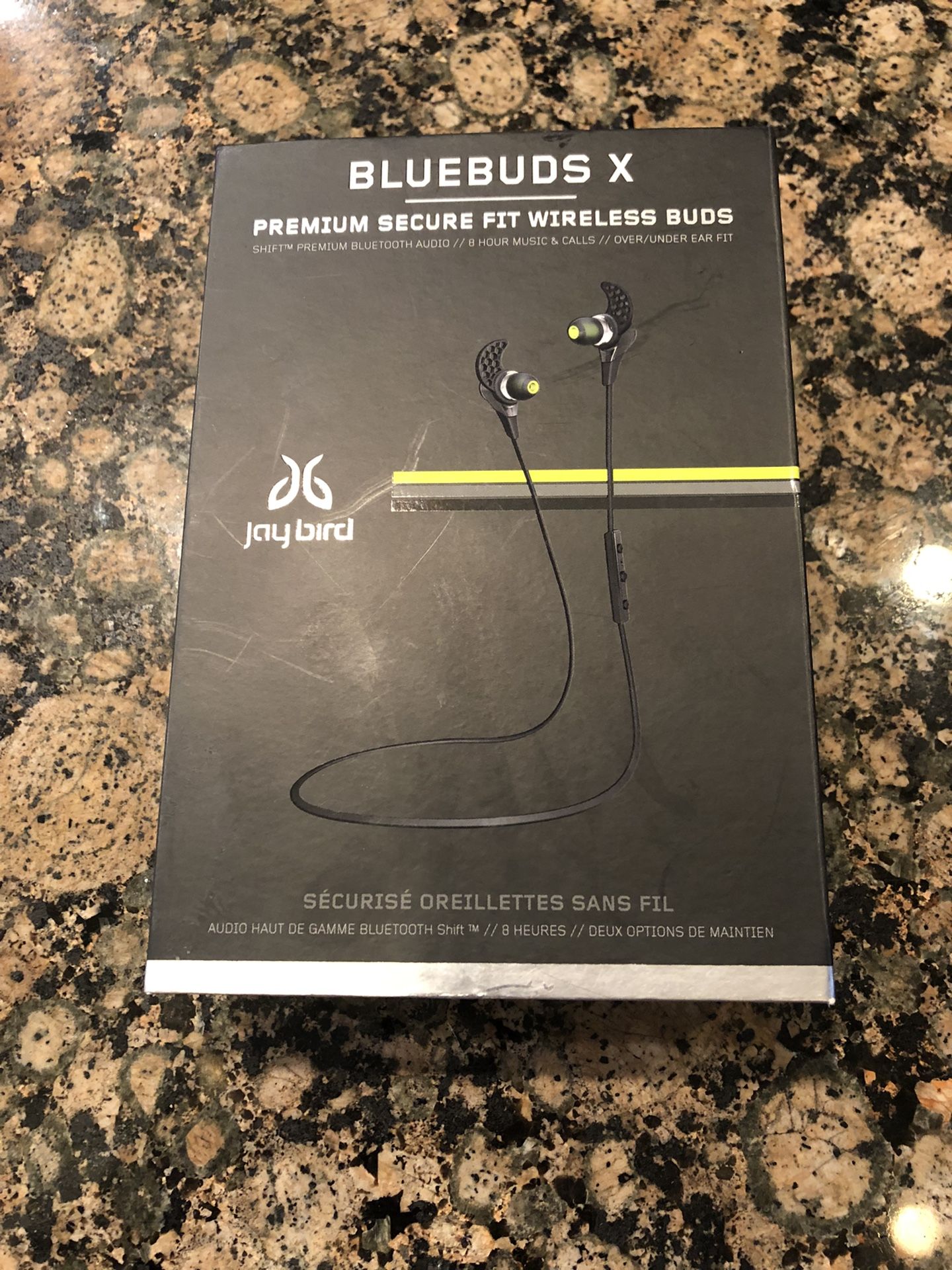 Jaybird Bluebuds X Wireless Earbuds Headphones Bluetooth