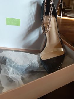 Black Philis Faux Croc Print 