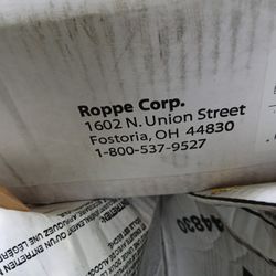 Available  3 Boxes Roppe Rubber Base Cove Dark Grey