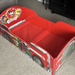 Wood Toddler Bed - PAW Patrol Value Of 150$