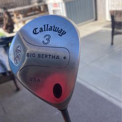 Golf Callaway Big Bertha #3 Driver