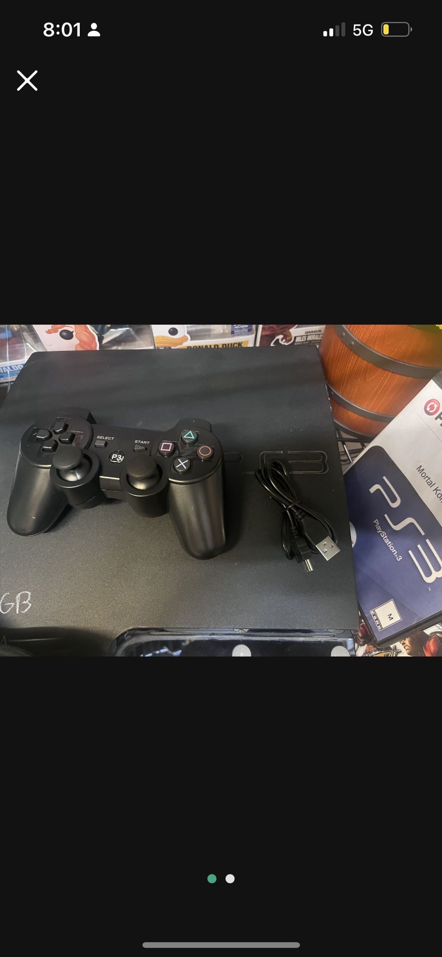 PS3 Slim 120 Gig