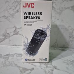 JVC Water Resistant Speaker SP-SX2BT Wireless Portable Bluetooth Surround Sound