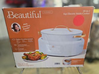 Beautiful by Drew Barrymore - 10 in 1 6-Quart Electric Multi-Cooker - New In Box