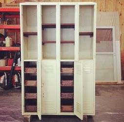 Refurbished lockers