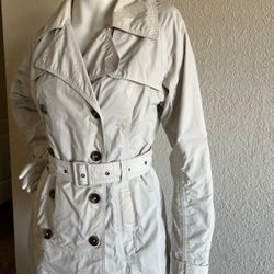 The north Face trench jacket/coat size M