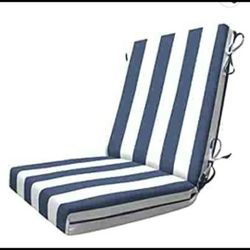 Patio Chair Cushions 21" X 42" Reversible