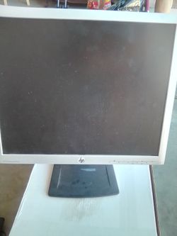 Computer Monitor, Keyboard, And Mouse