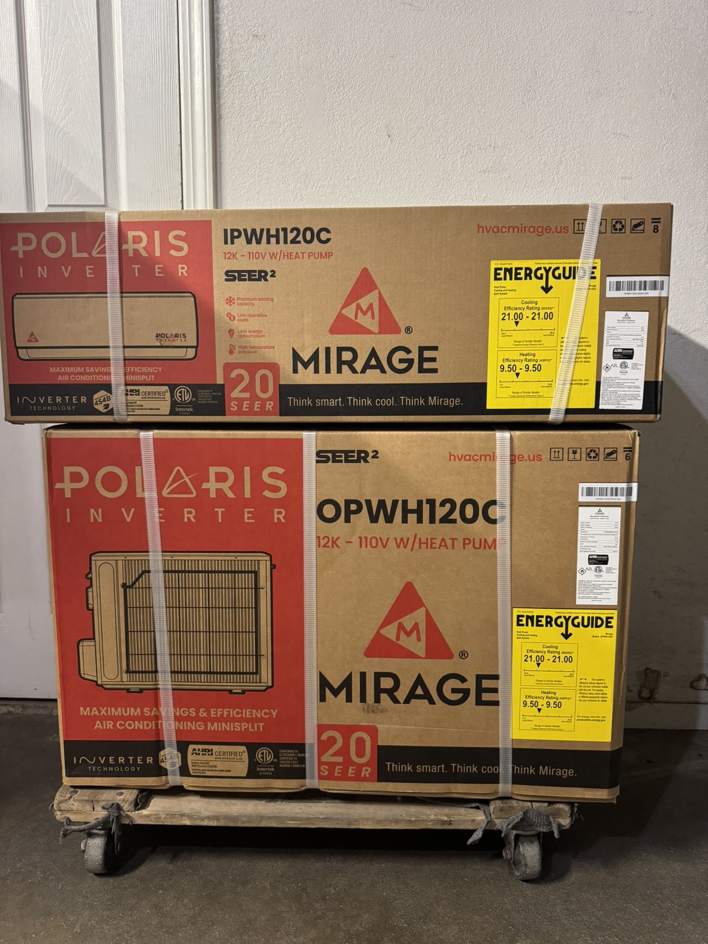 18000 Btu Mini Split Air Conditioner & Heater Seer :20 $999 display picture 1