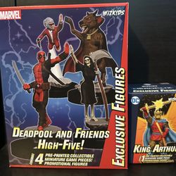Marvel Heroclix Wizkids Deadpool And Friends With King Arthur