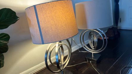 Two table lamps good condition.