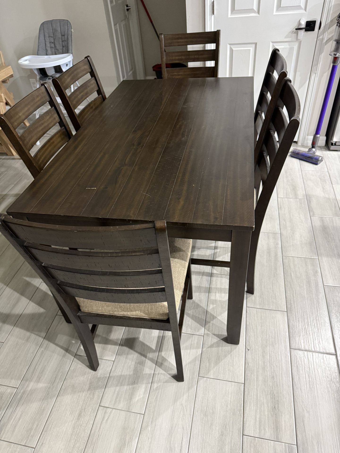 Dining Table And Chairs For Six