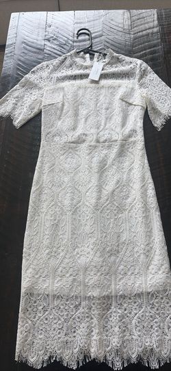 White lace dress brand new