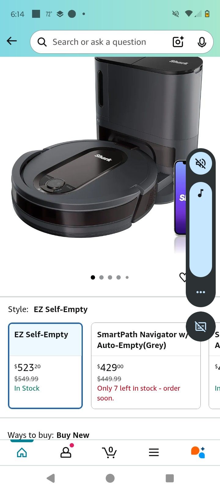 Smart Shark Vac Wifi