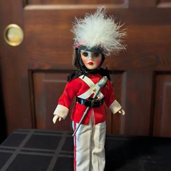 Toy Soldier Doll with doll stand