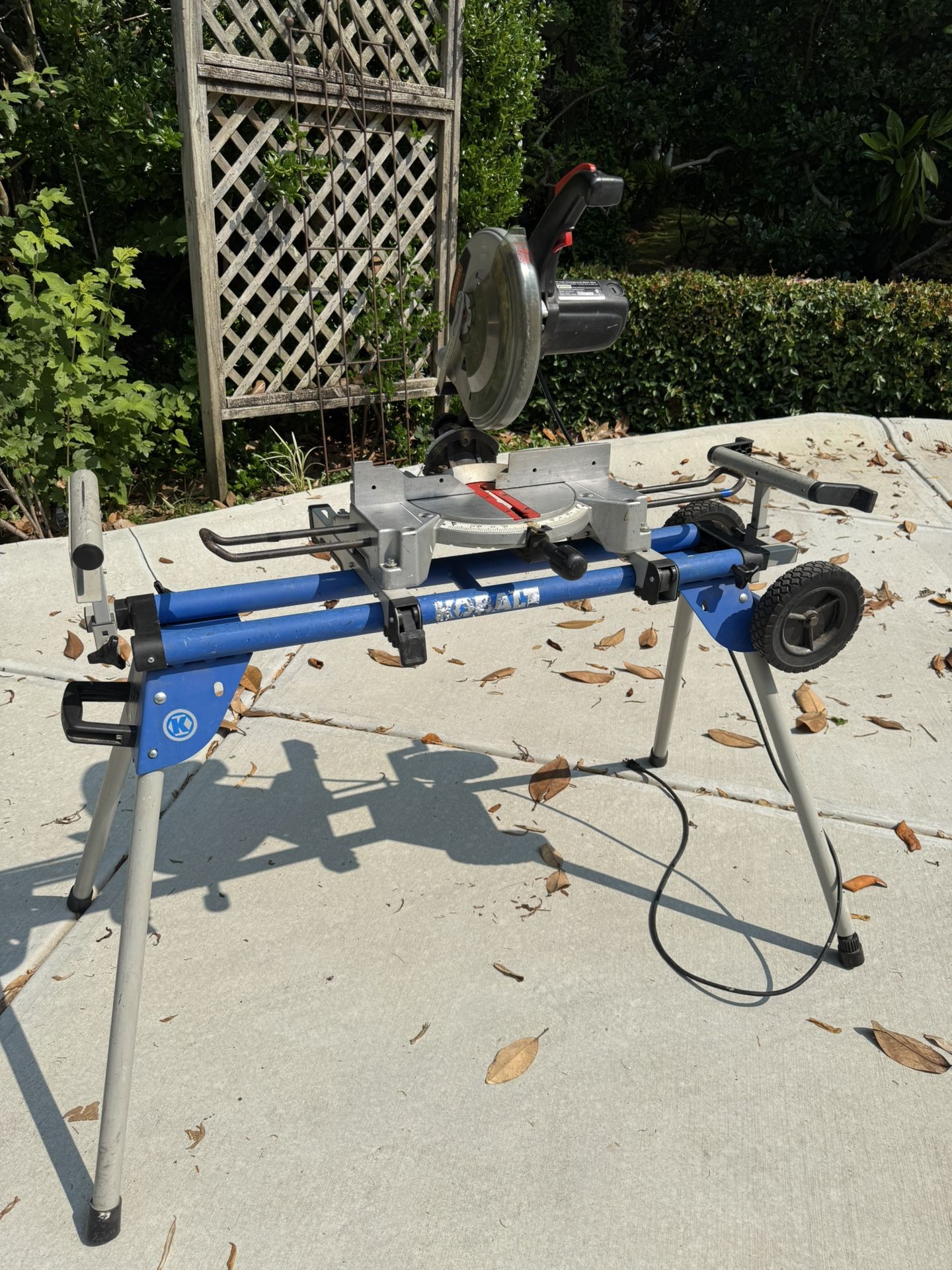 10 Inch Power Miter Saw & Stand