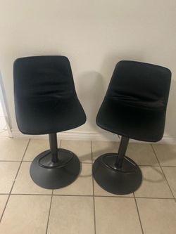 Breakfast Stools, Swivel Bar Stool Set of 2